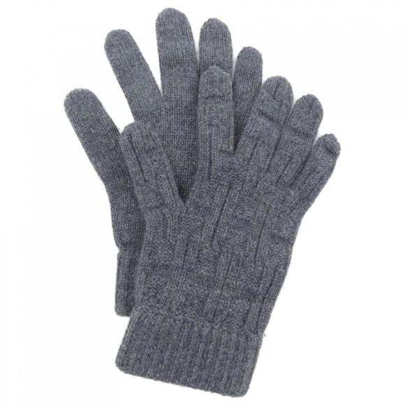Hermès -- Grey Cashmere gloves - Picture 1 of 4